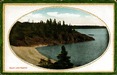 Beach, Lake Superior Postcard