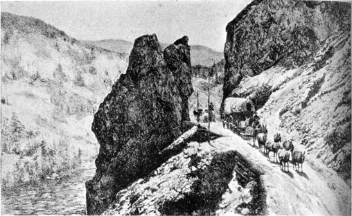 [Cariboo Road in the Thompson River Canyon]