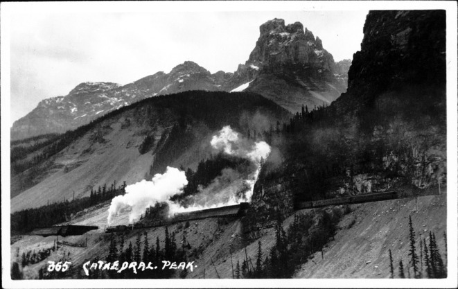 [Cathedral Peak Postcard]