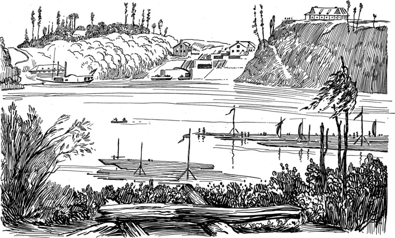 [Entrance to the Rideau Canal, Ottawa]