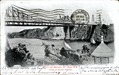 Falls And Bridges, St. John, N.B. Postcard