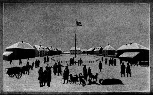 [Interior of Fort Garry, 1845]