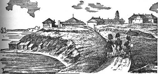 [Fort York (Toronto) in 1841]
