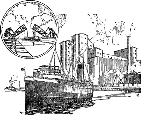 Great Lakes Steamship at Port McNicoll