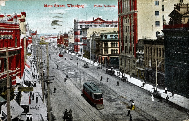 [Main Street, Winnipeg Postcard]