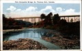 Pere Marquette Bridge, St. Thomas, Ont., Canada Postcard