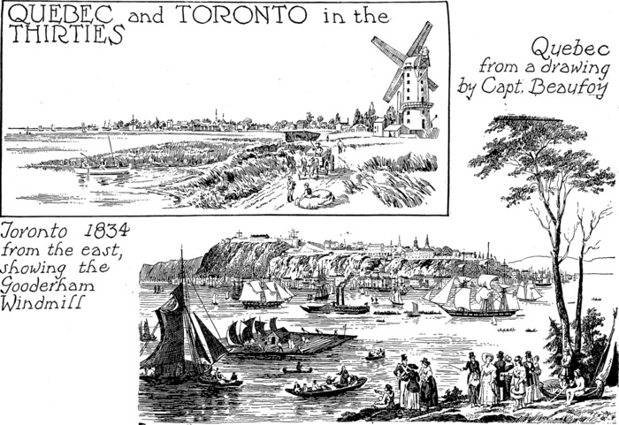 [Quebec and Toronto in the Thirties]