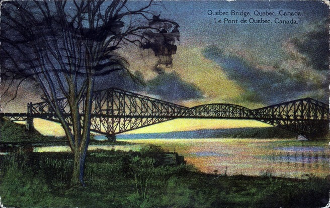 [Quebec Bridge, Quebec, Canada Postcard]