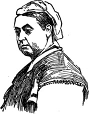 [Queen Victoria in 1863]