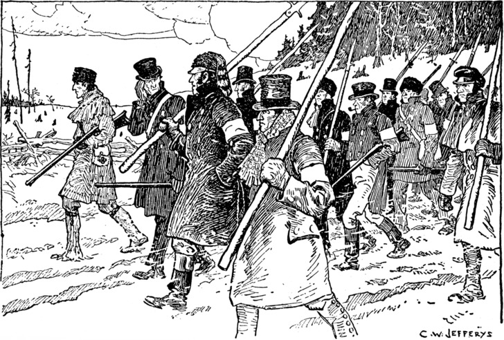 [Rebels Marching Down Yonge Street]