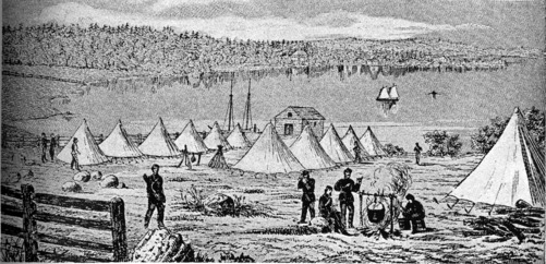 [Red River Expedition At Sault Ste. Marie]