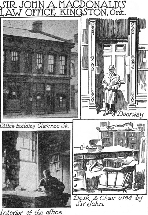 [Sir John A. Macdonald's Law Office, Kingston, Ont.]