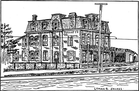 [The Building That Rose From the Ruins of the Famous Montgomery's Tavern]