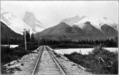 The Entrance to the Rockies on the Canadian Pacific Railway