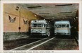 Tunnel Busses in Detroit-Windsor Tunnel, Windsor, Ontario, Canada Postcard