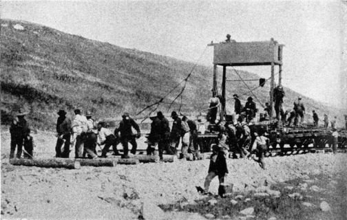 [C. P. R. Construction on the Prairies]