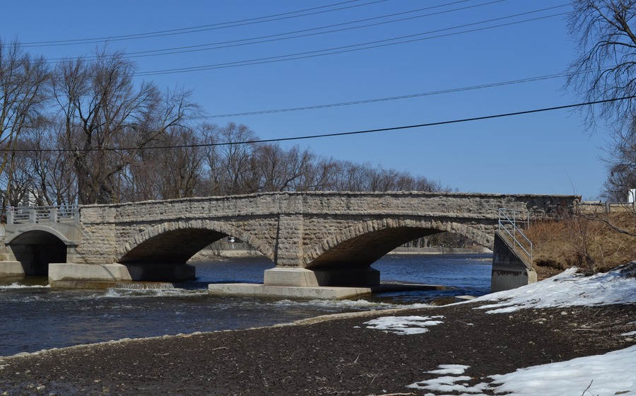 [Gow's Bridge From Downstream]